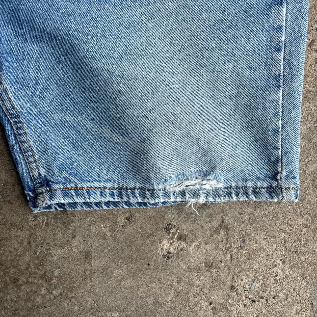 Light Blue Denim Levi’s 505 Jean Shorts