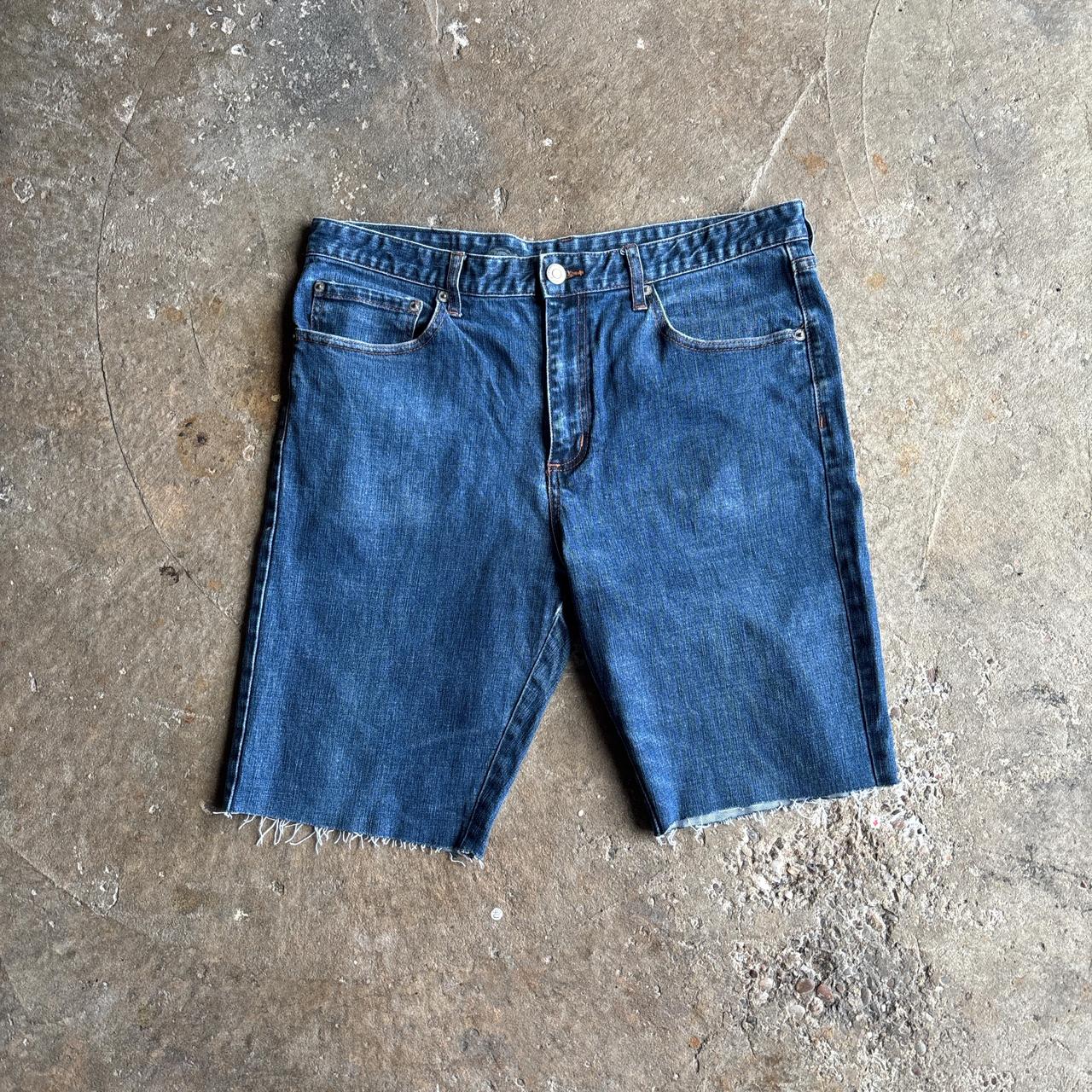 Blue Denim Dickies Cut Shorts