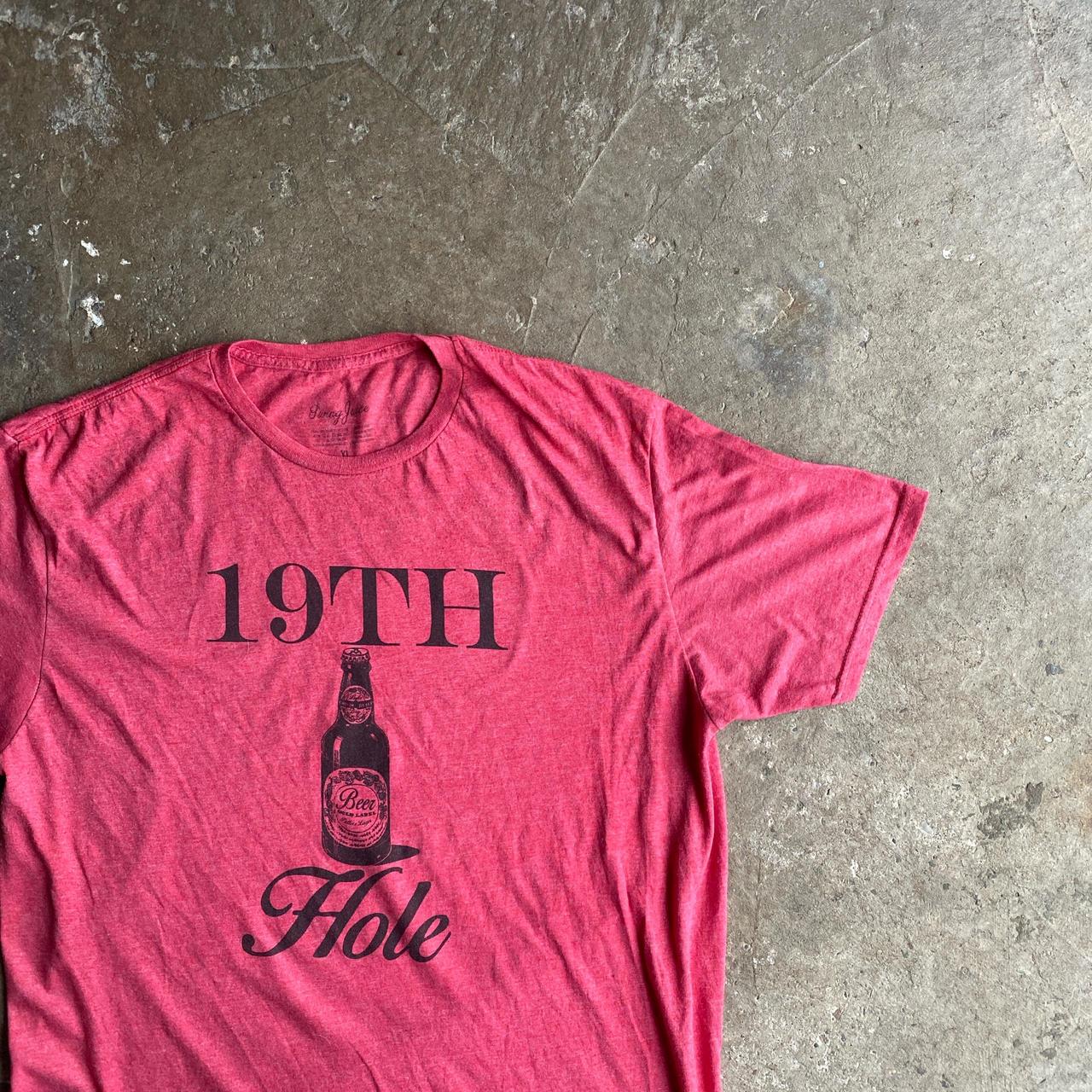 Salmon Pink ‘19th hole’ T-Shirt