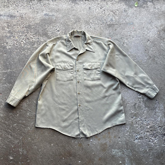Vintage tan Dickies shirt - XL