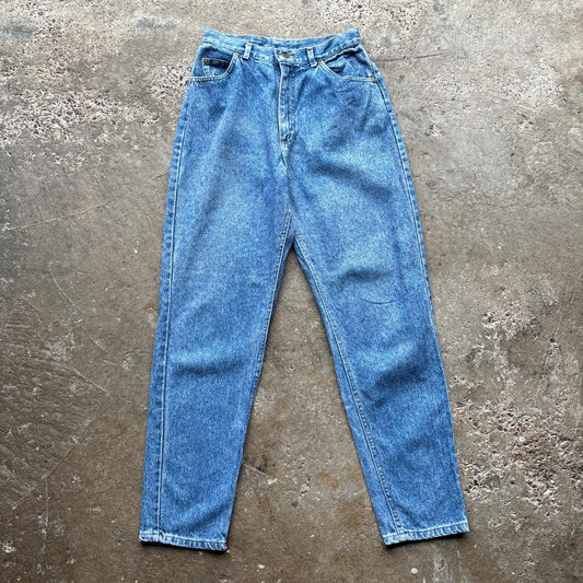 Blue Lee mom stonewashed jeans - W26