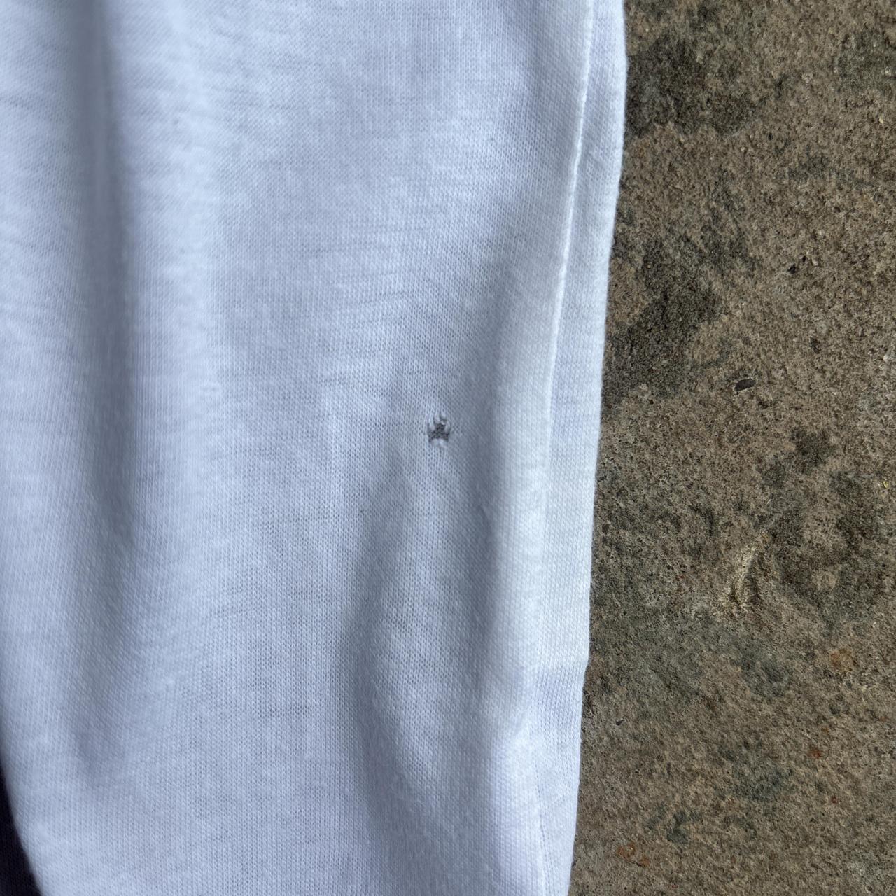 White Sergio Tacchini 80’s Pattern Polo Shirt
