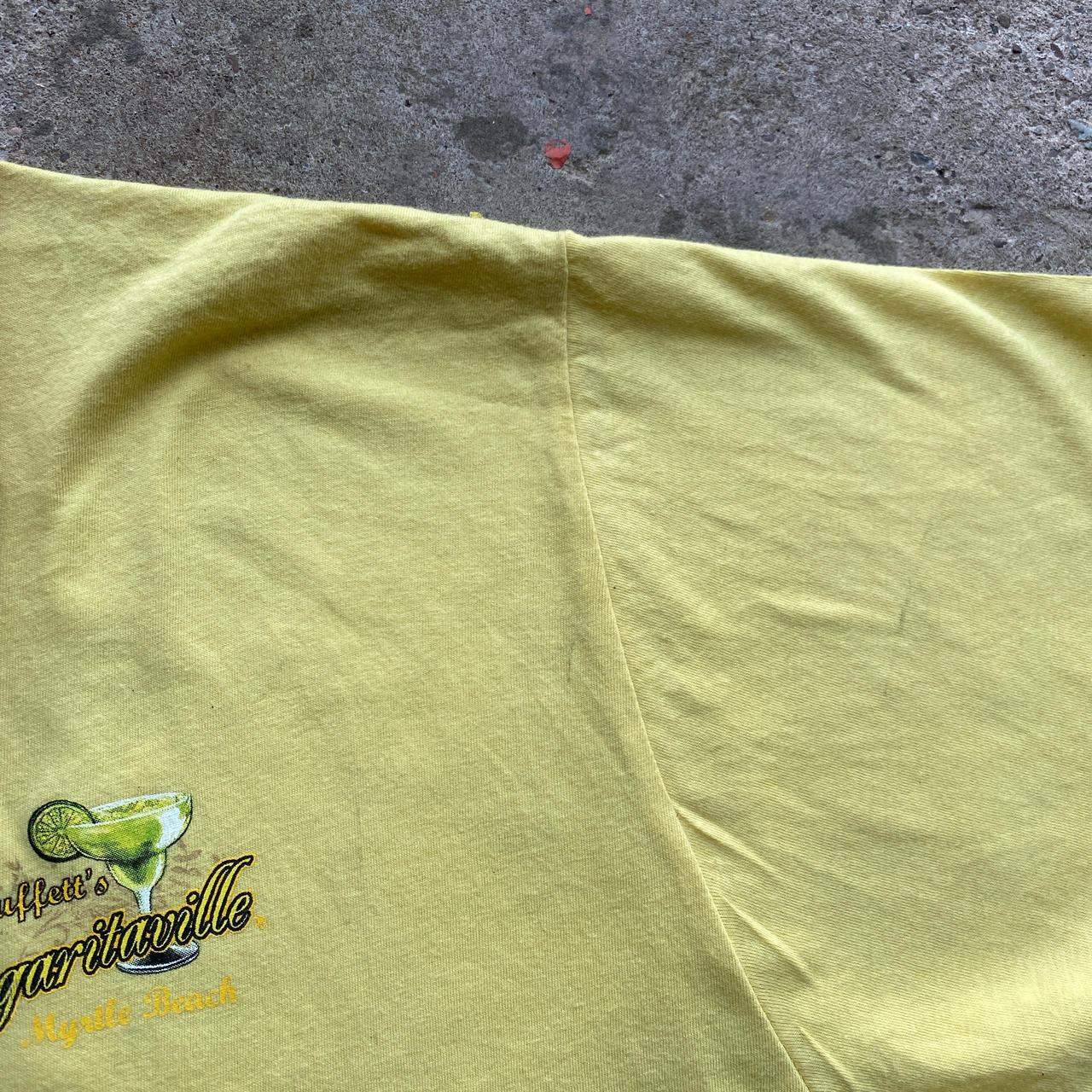 Yellow Margaritaville graphic tee - XXL