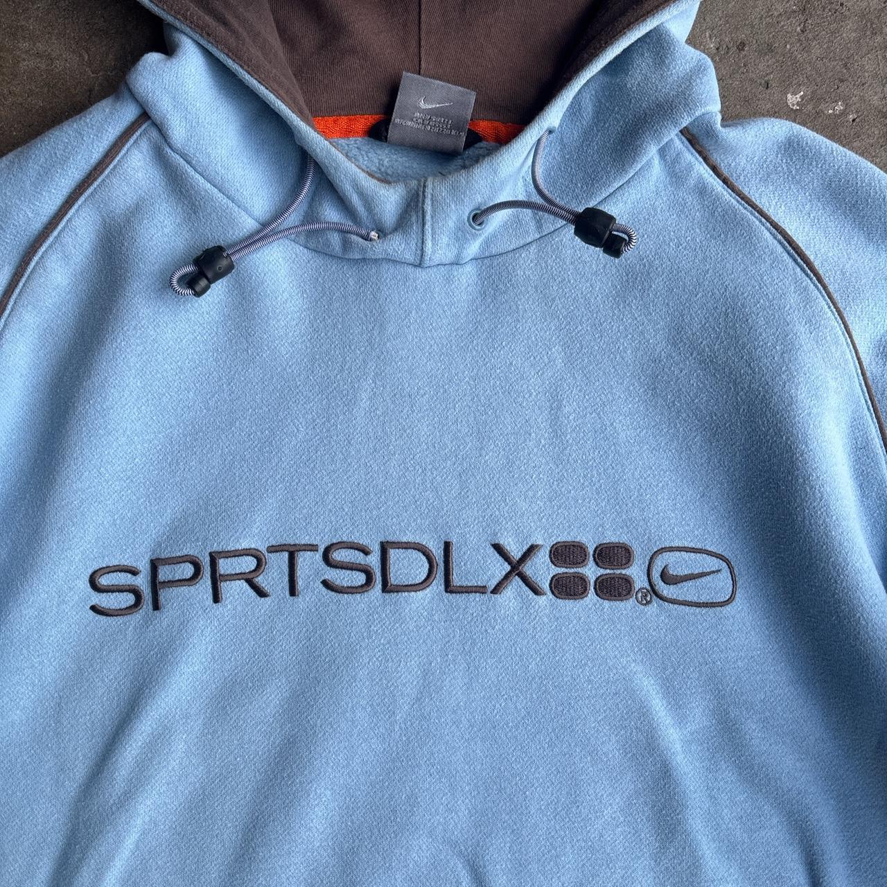 Light Blue Vintage Nike SPRTSDLX Hoodie