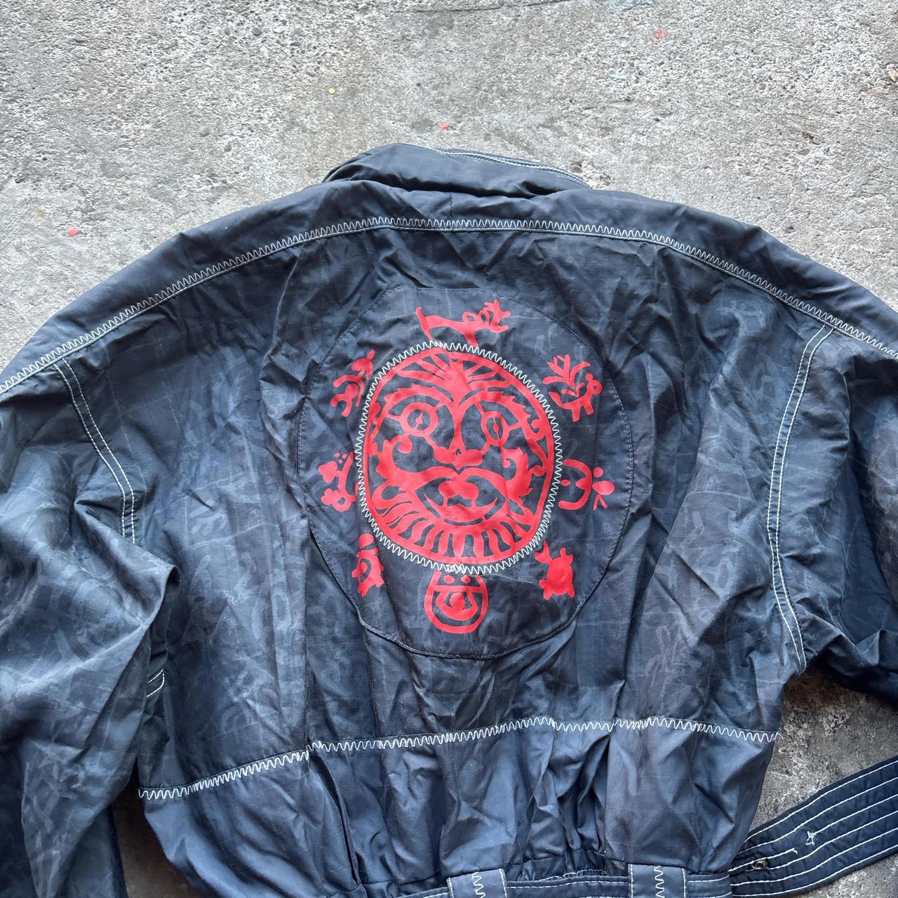 Black and red Luhta Sport ski suit