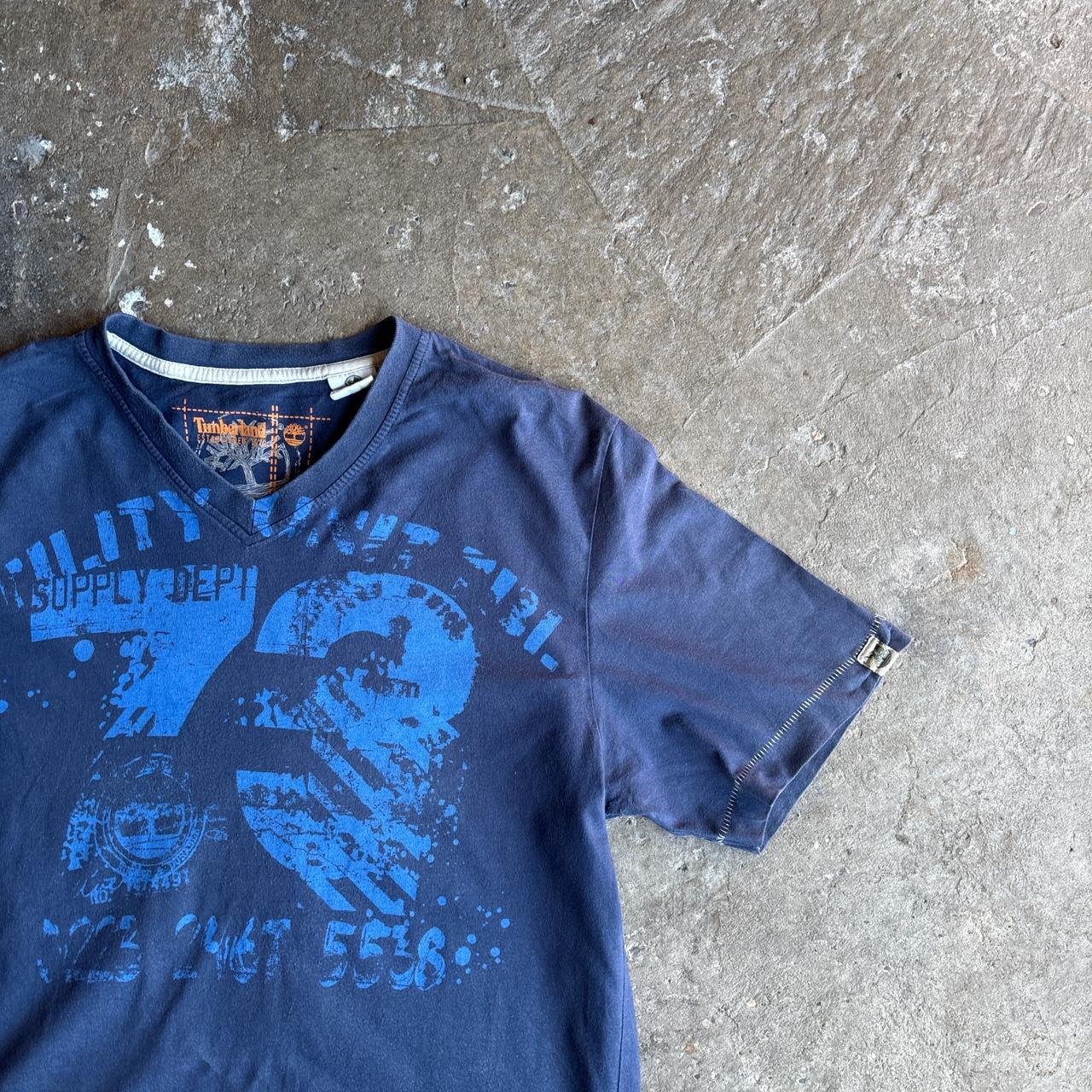 Navy Timberland Graphic T-Shirt