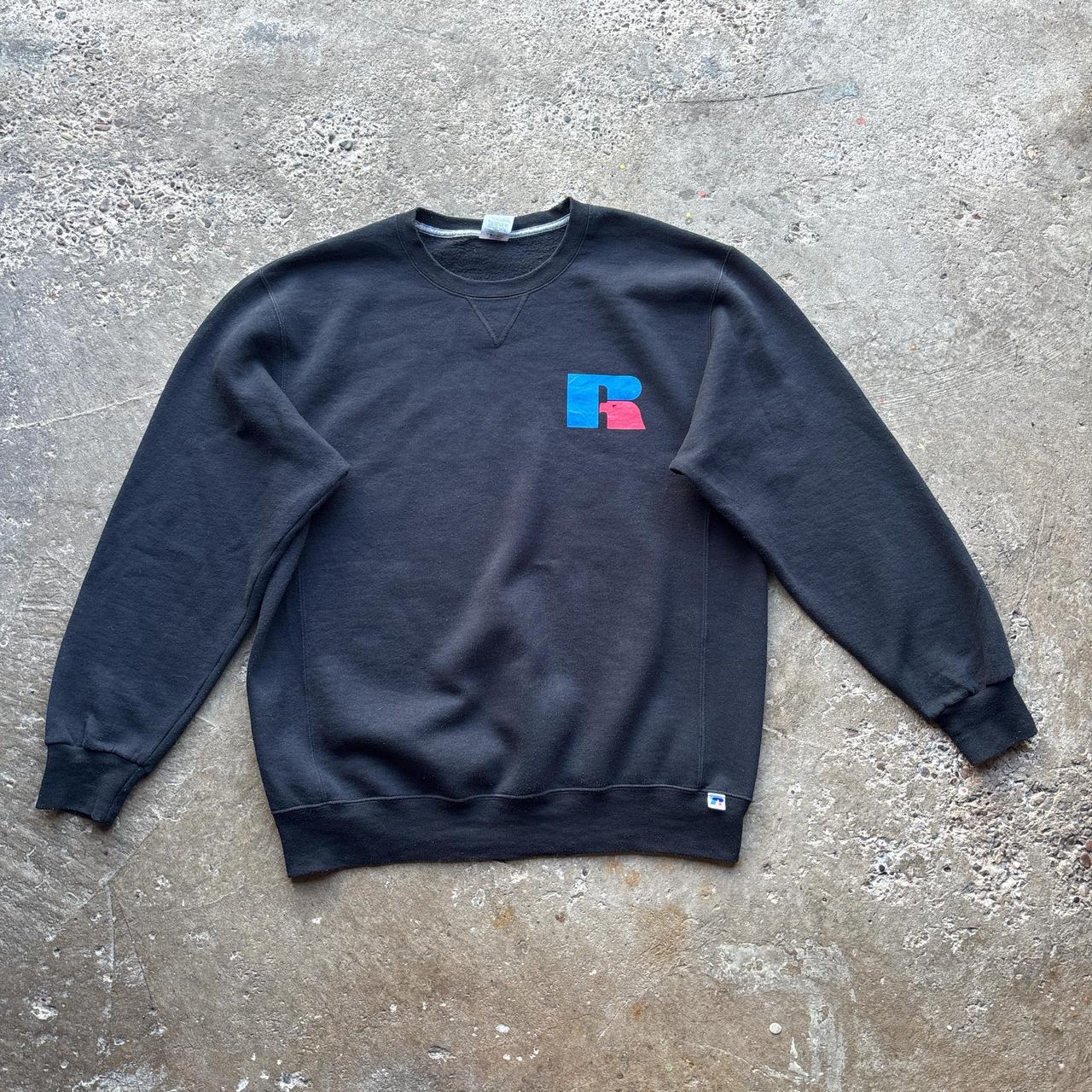 Black Russell Athletic Sweatshirt - L