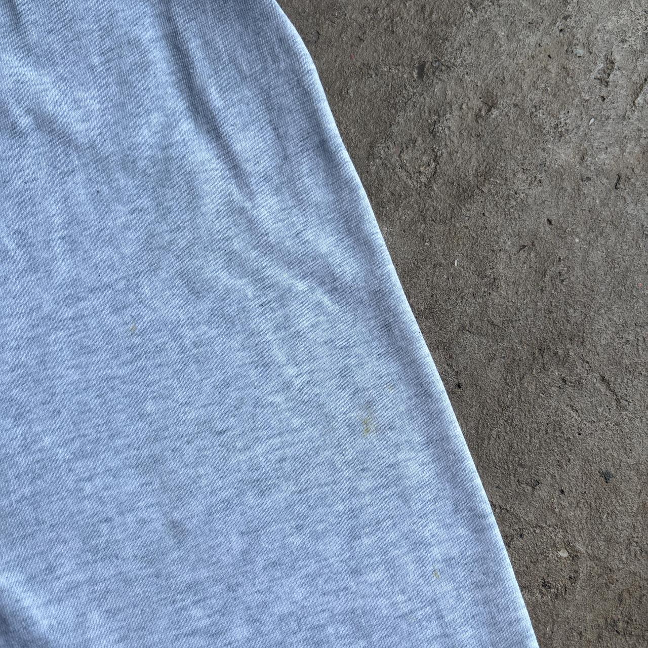 90s Grey ‘Mass Retirees’ single stitch tee - L