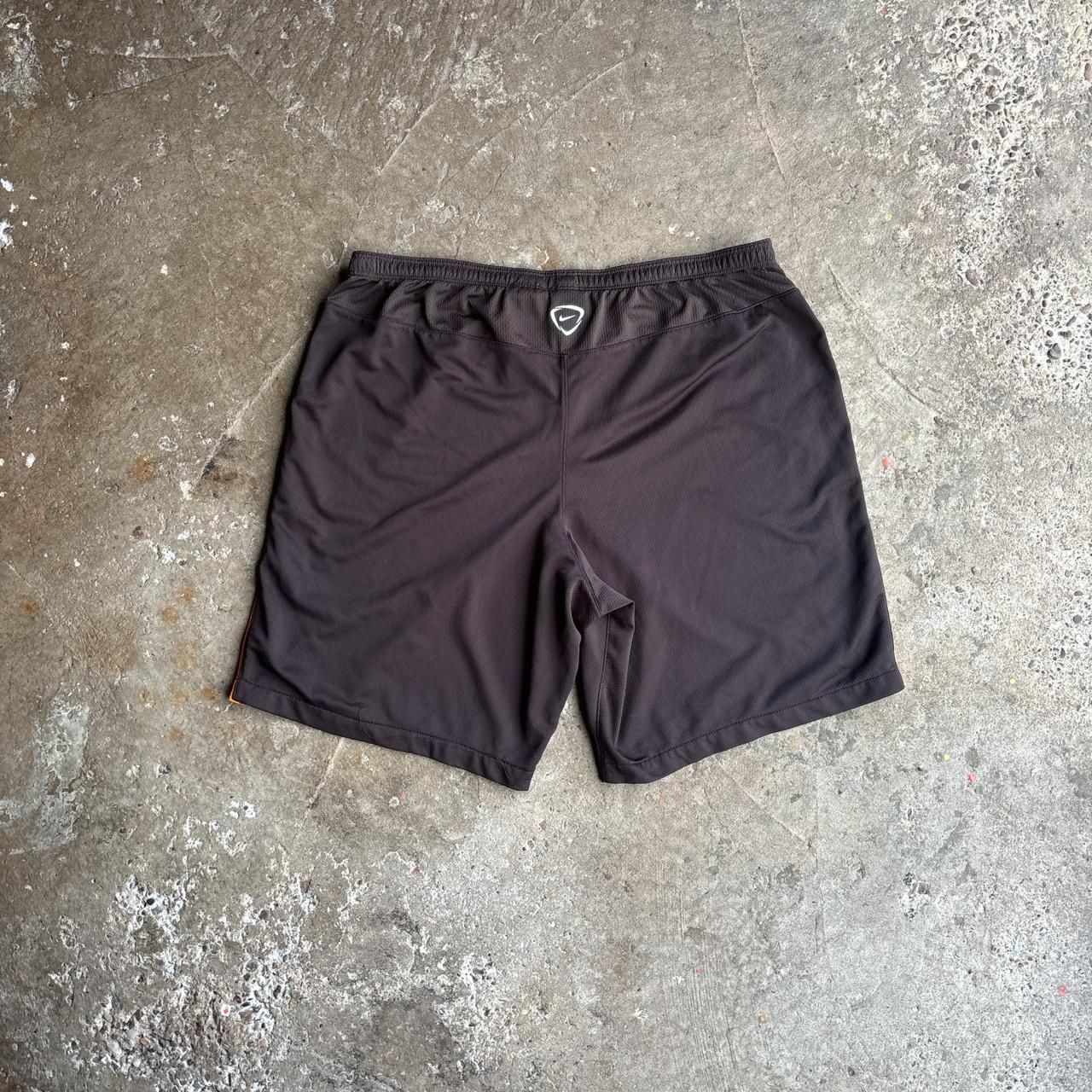 Brown Nike Roma Dri-Fit Football Shorts