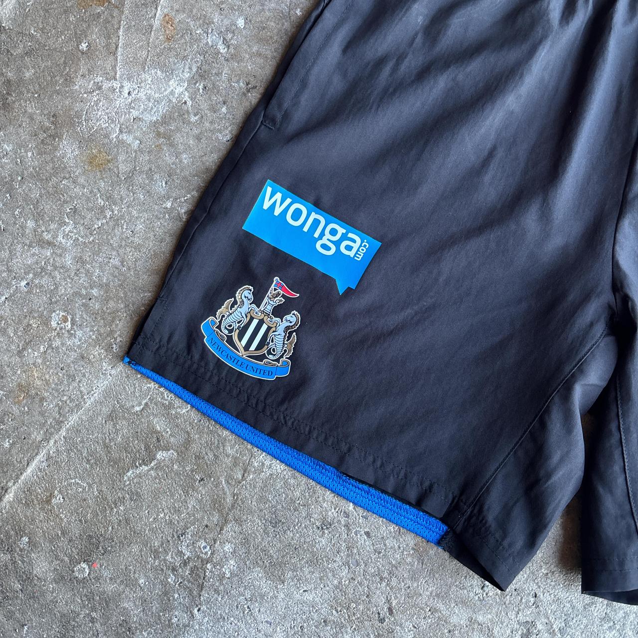 Black Puma Newcastle United Football Shorts