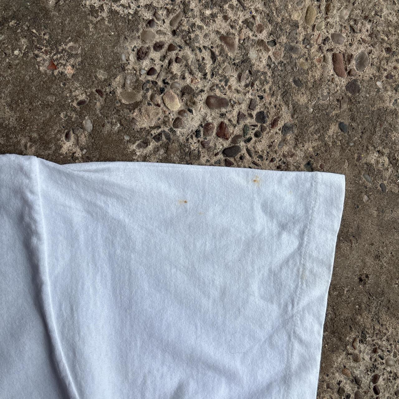 White Single Stitch Graphic Cayman Islands T-Shirt - XL