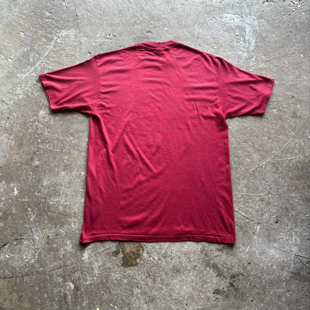 Vintage Red Single Stitch Graphic T-Shirt