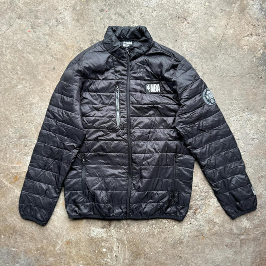 Black NBA puffer jacket