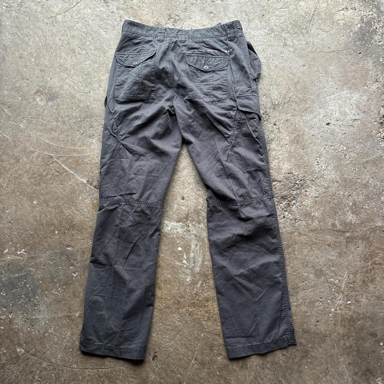 Grey cargo pants