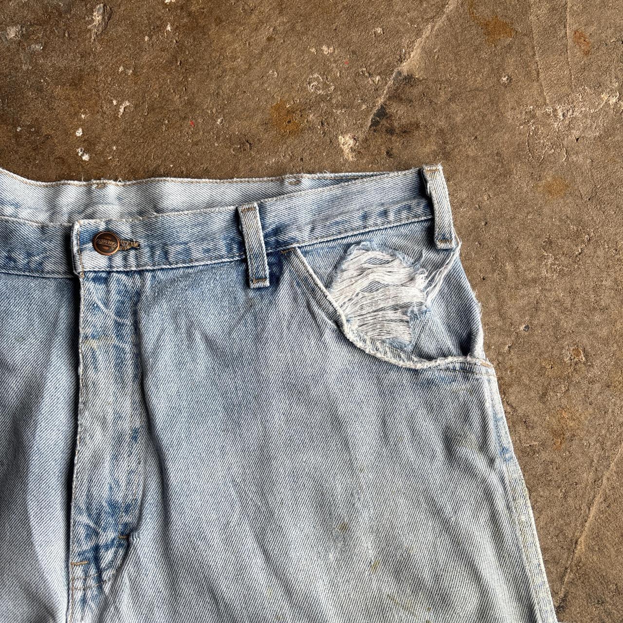 Blue Denim Dickies Jorts