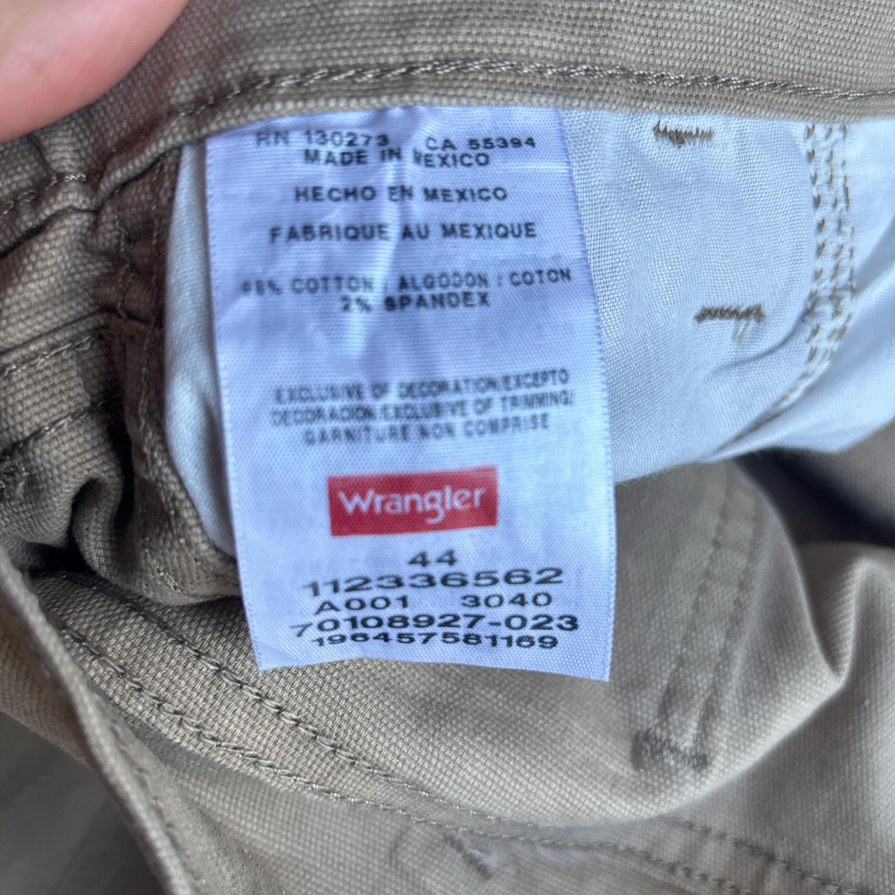 Tan Wrangler Carpenter Shorts