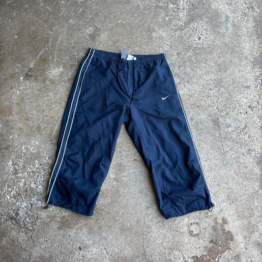 Navy Nike 3/4 Length Sportswear Shorts