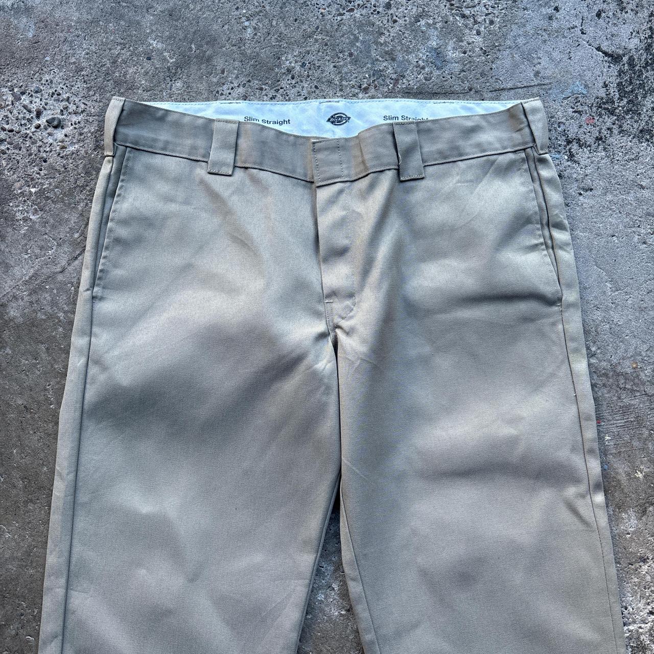 Tan Dickies Slim Straight skater trousers - W38