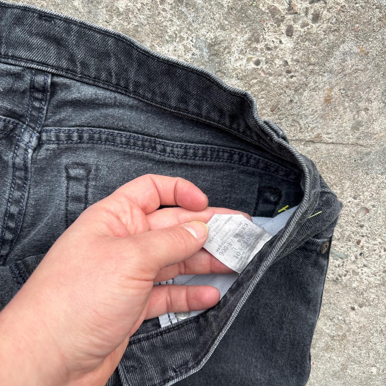 Vintage Grey Lee Jeans