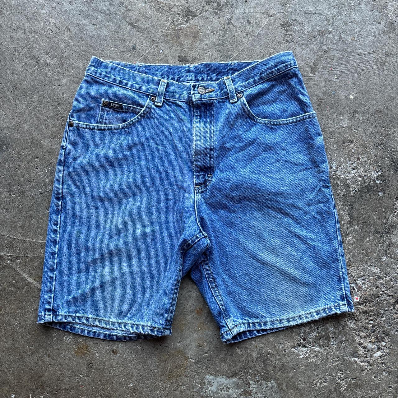 Vintage Blue denim Lee shorts