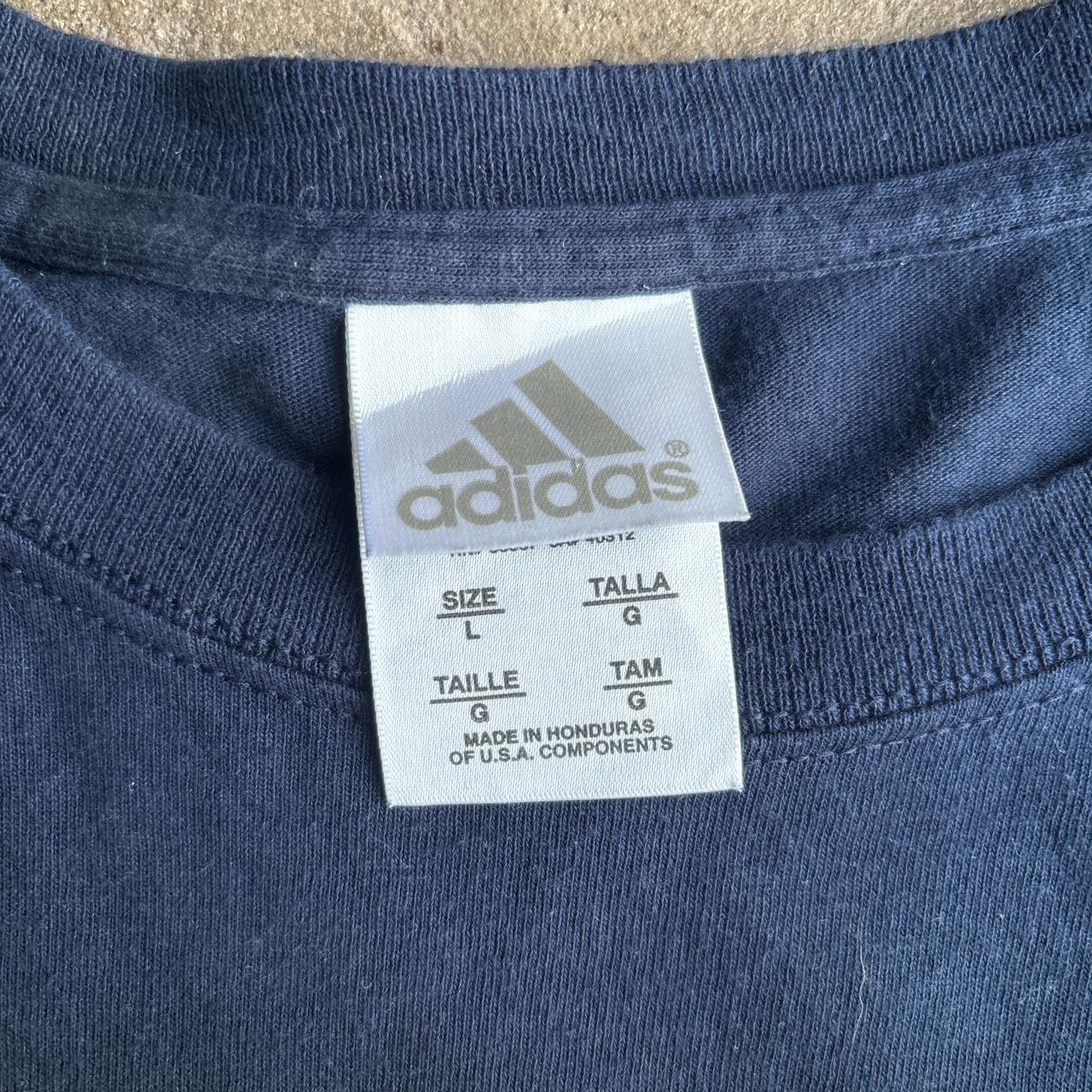 Navy Adidas ‘Michigan’ T-Shirt