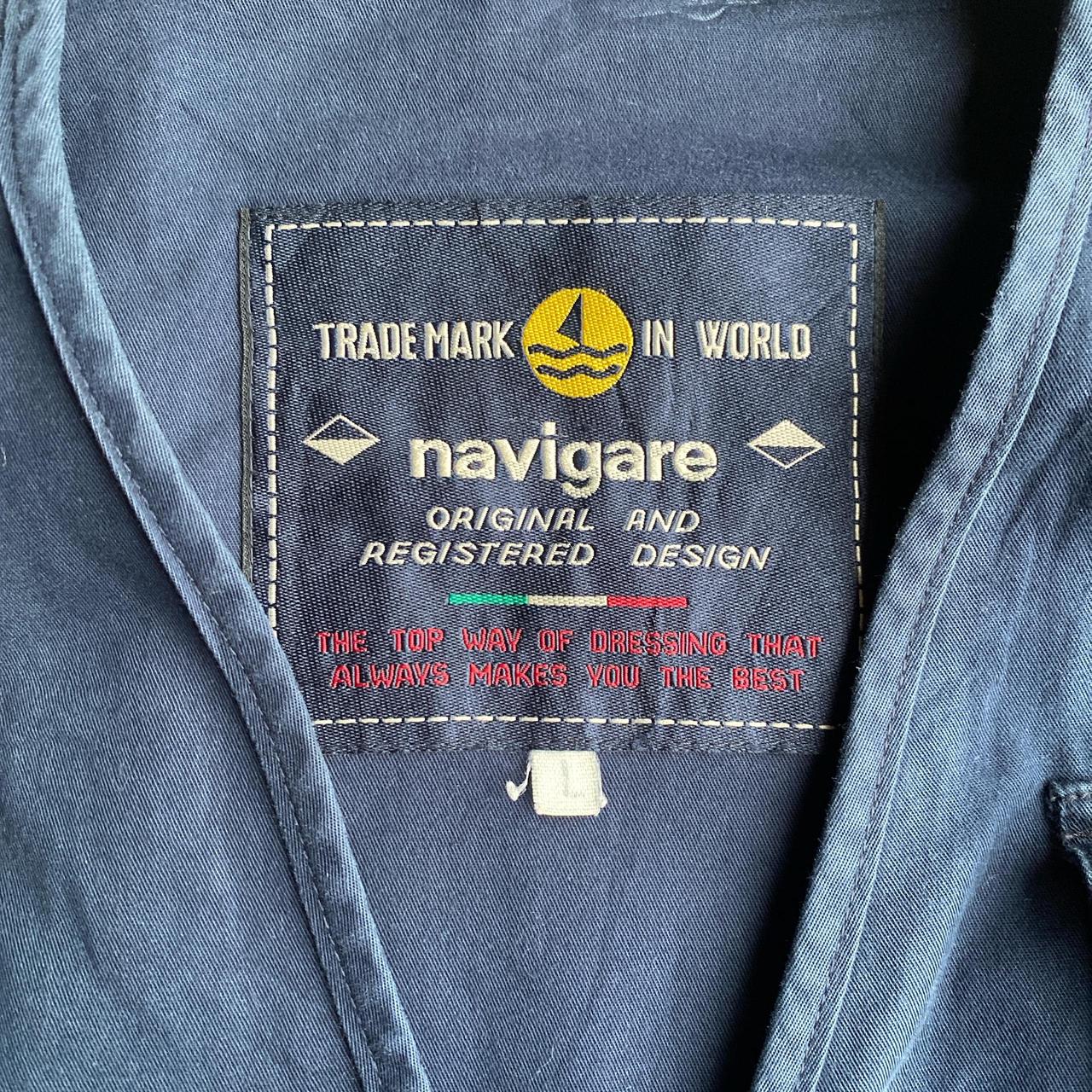 Vintage Navy Navigare Technical Vest Jacket - L