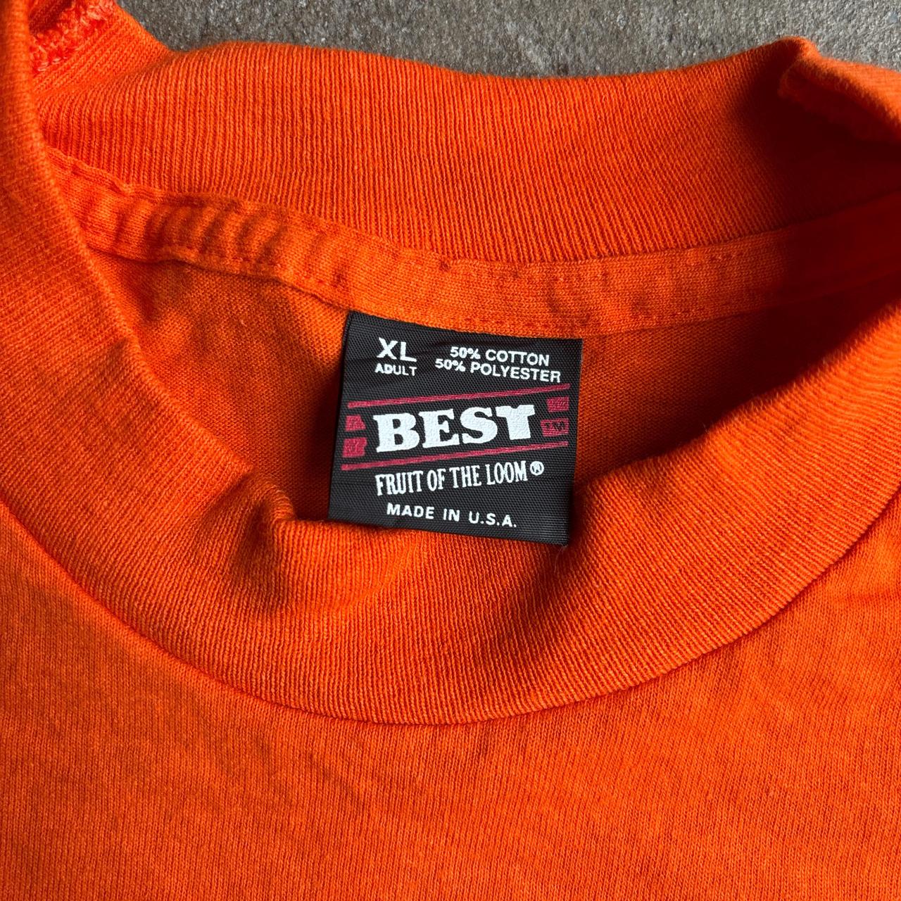 Vintage Orange ‘PARKING’ Single Stitch T-Shirt