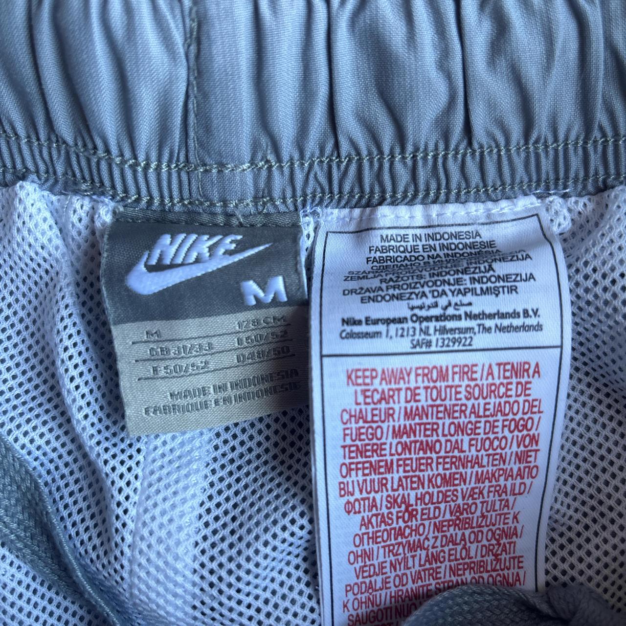 Grey Nike 3/4 Length Tracksuit Bottoms