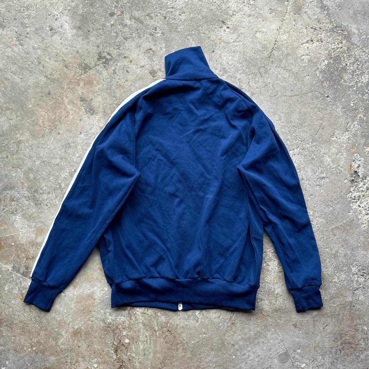 Navy and white Kentfield track jacket