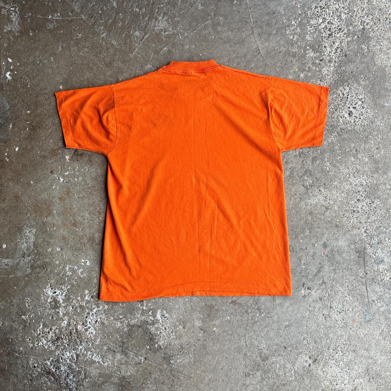 Orange ‘Tiger Cubs BSA’ Single Stitch Graphic T-Shirt