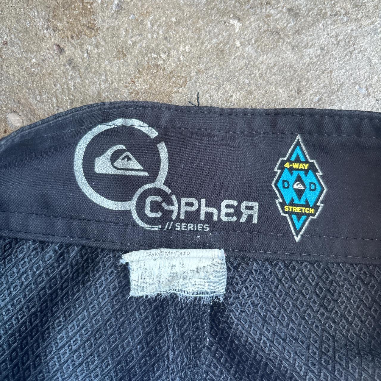 Multi-Coloured Quiksilver Checkered Design Board Shorts