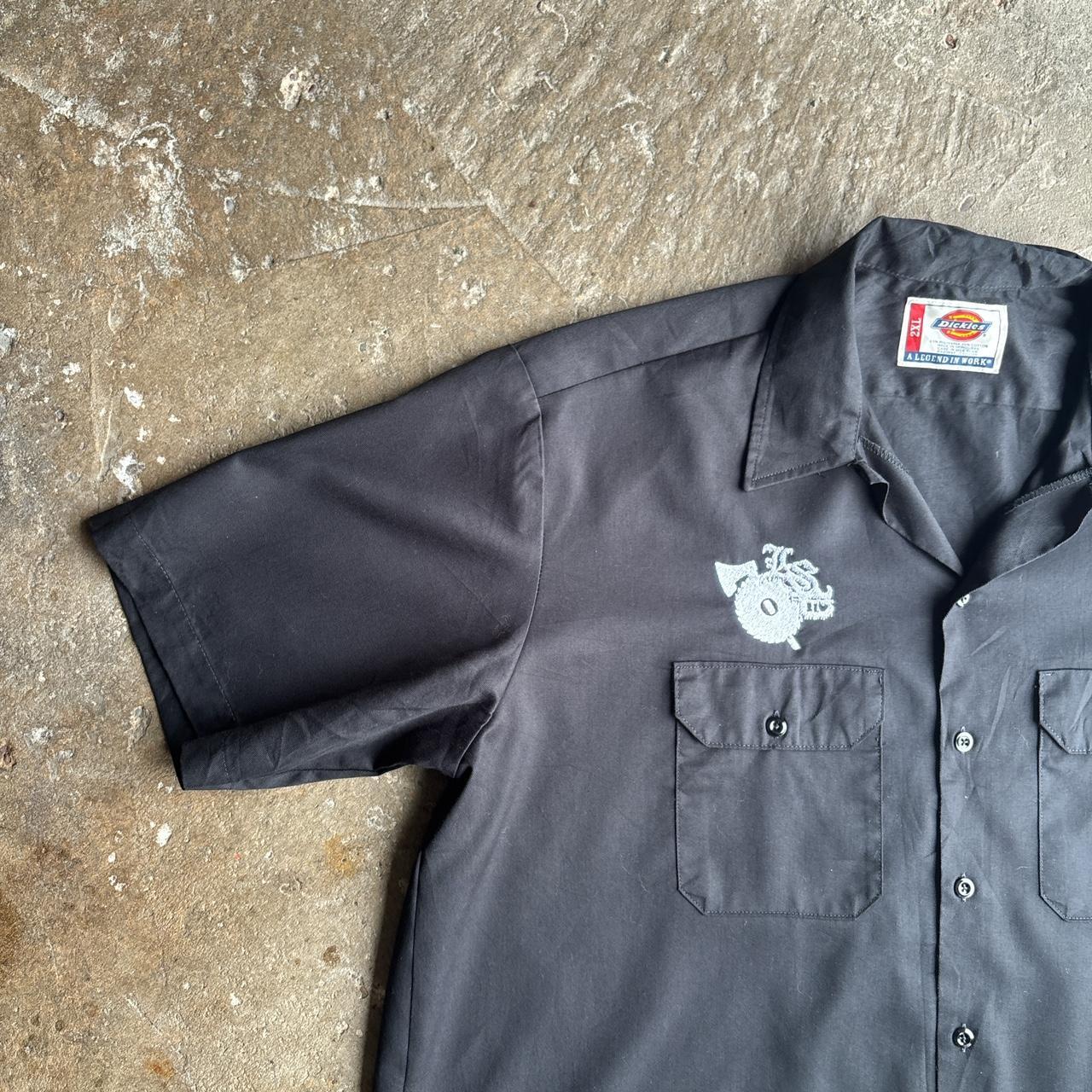Black Dickies Graphic Workwear Short Sleeve Shirt