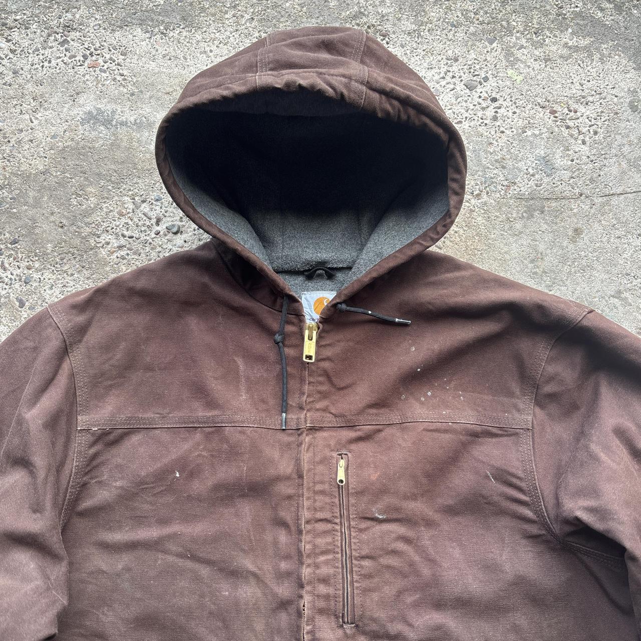 Vintage Brown Carhartt active jacket - XL (Tall)