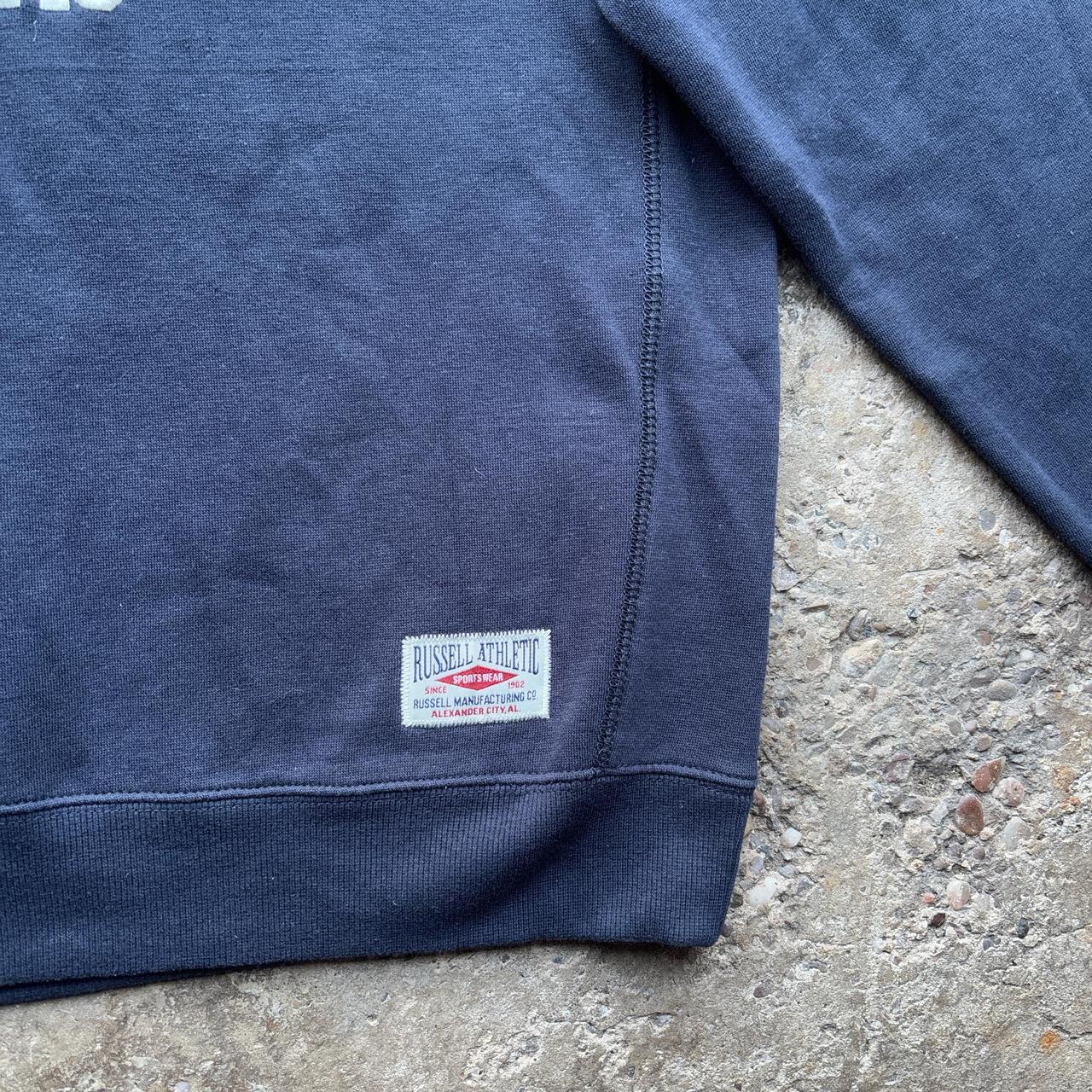 Navy Russell Athletic sweatshirt