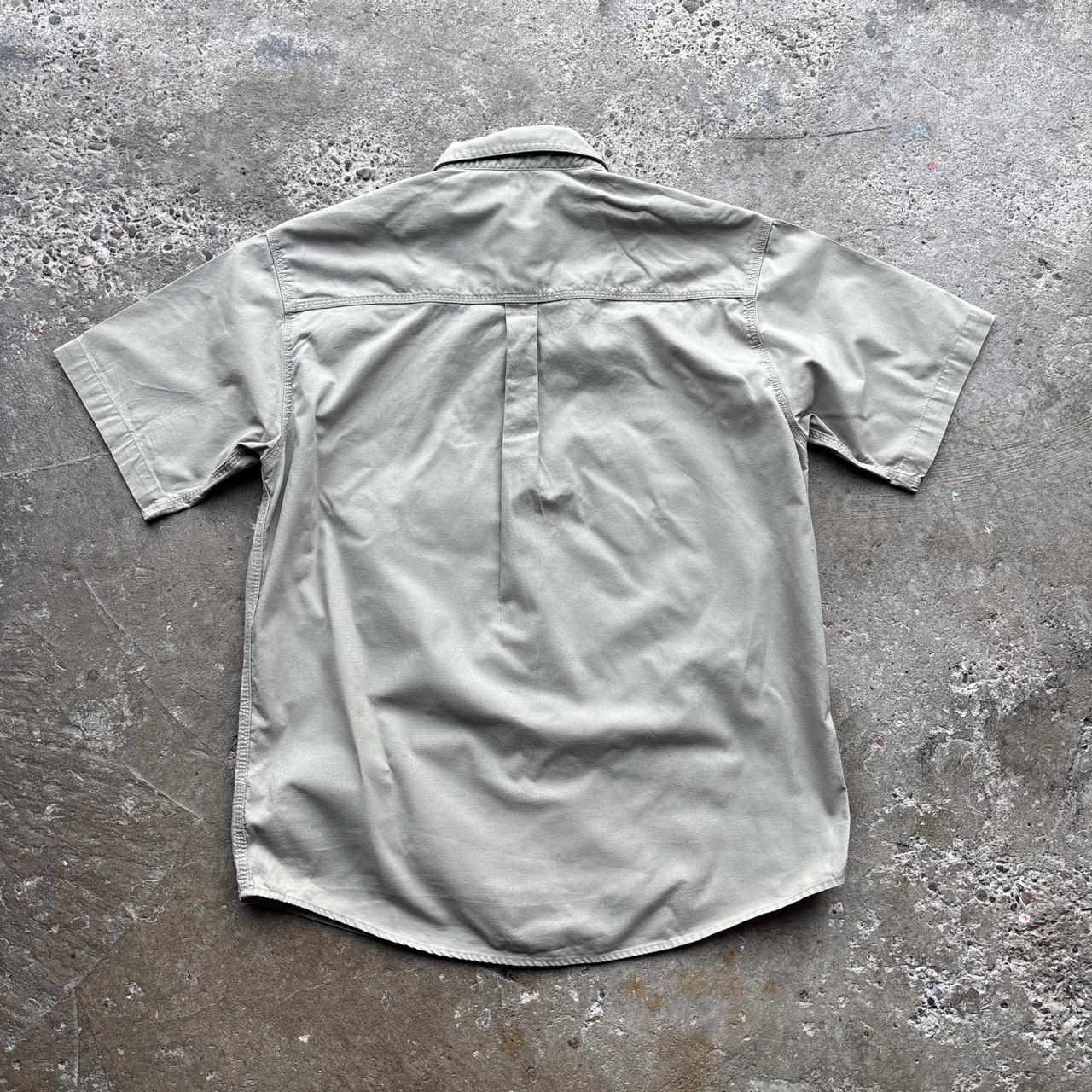 Tan Carhartt Short-Sleeved Shirt - L