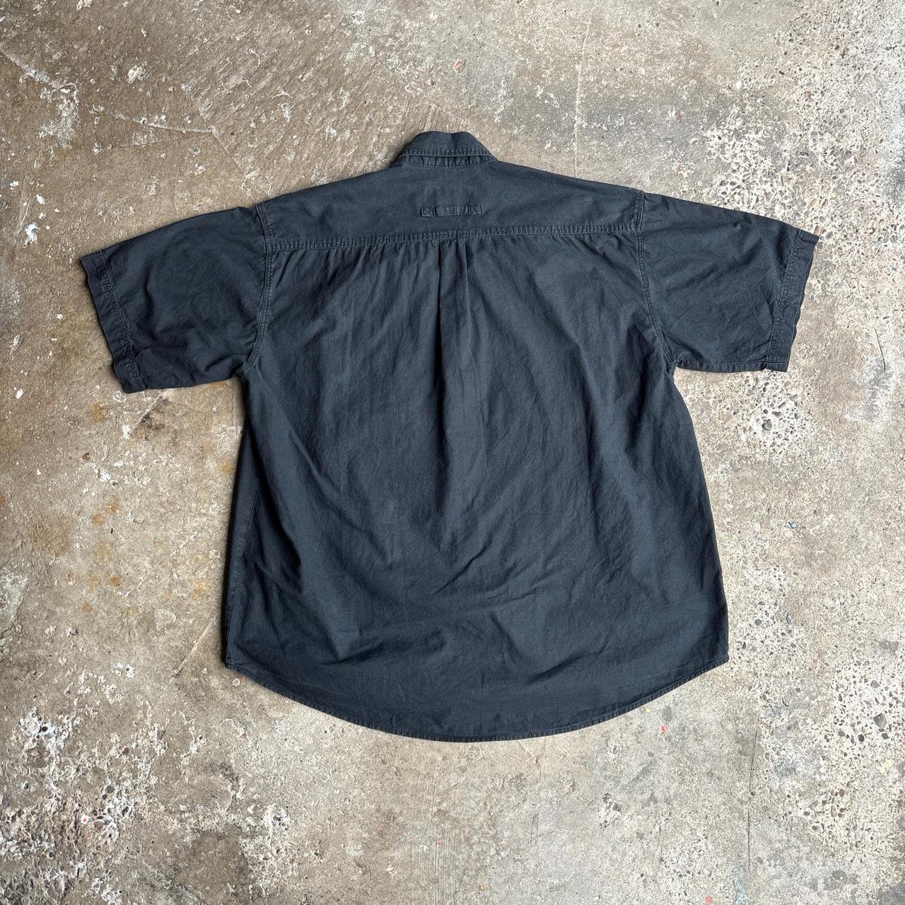 Vintage Black Camel Workwear Style Shirt