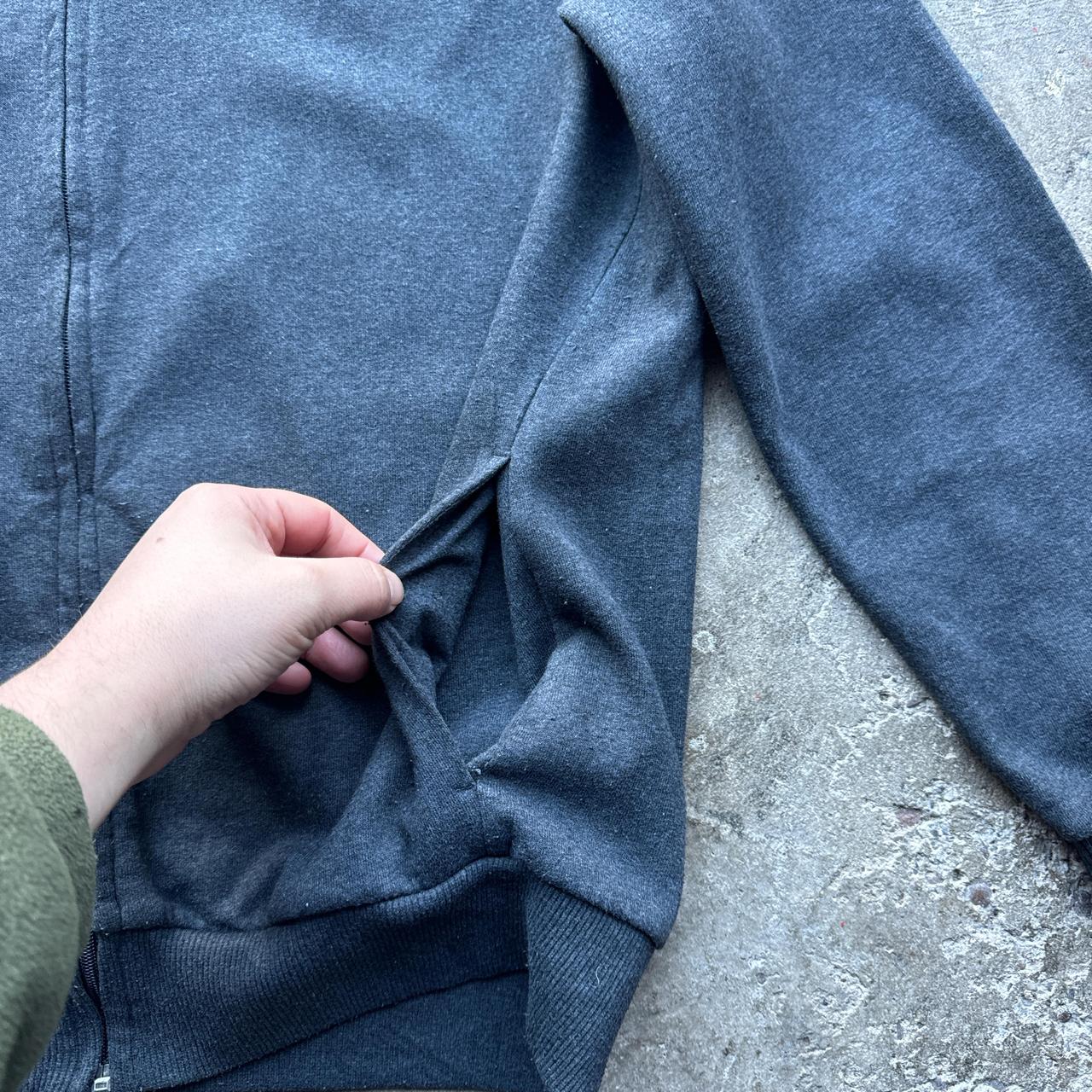 Grey Puma zip-up jacket