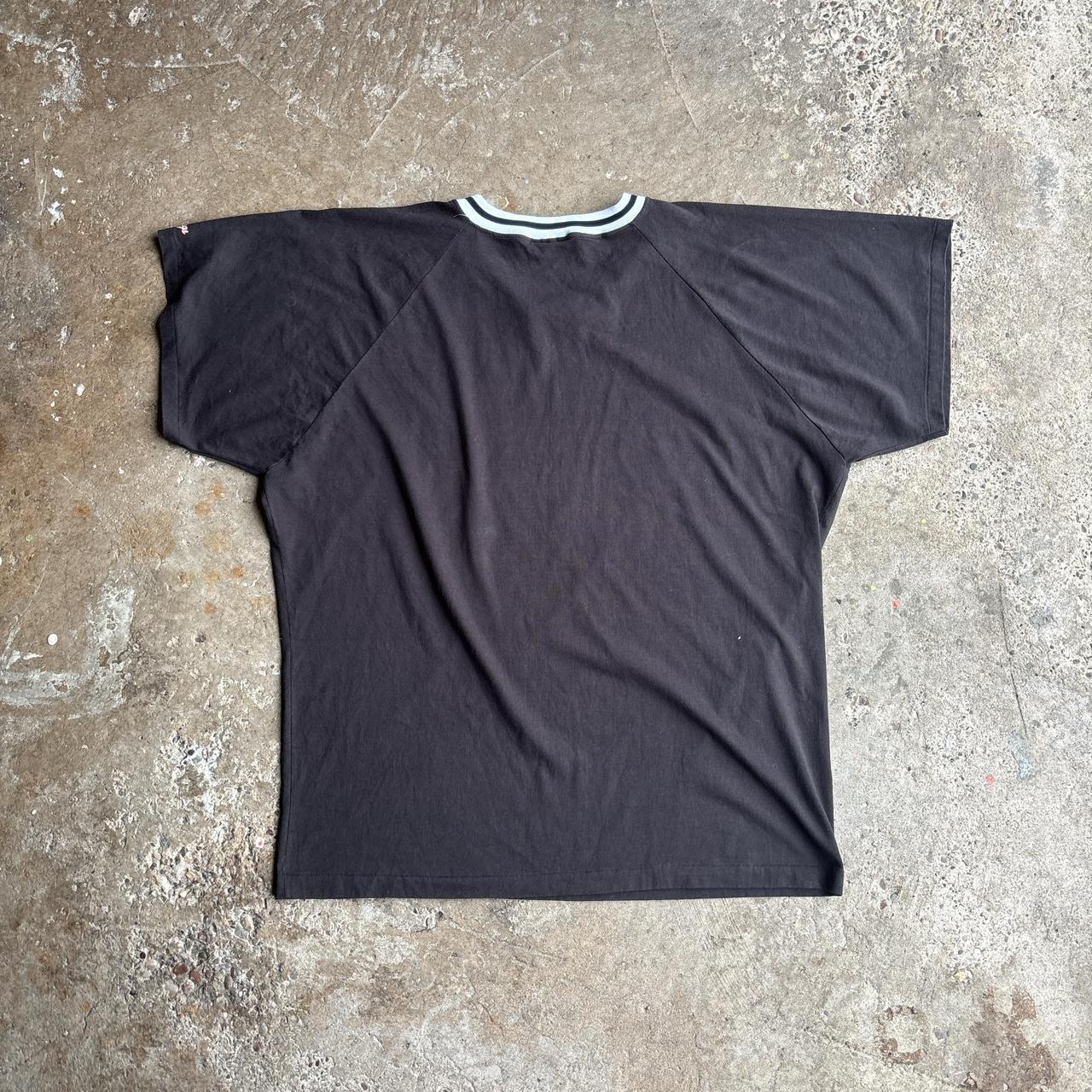 Black Logo Baseball T-Shirt