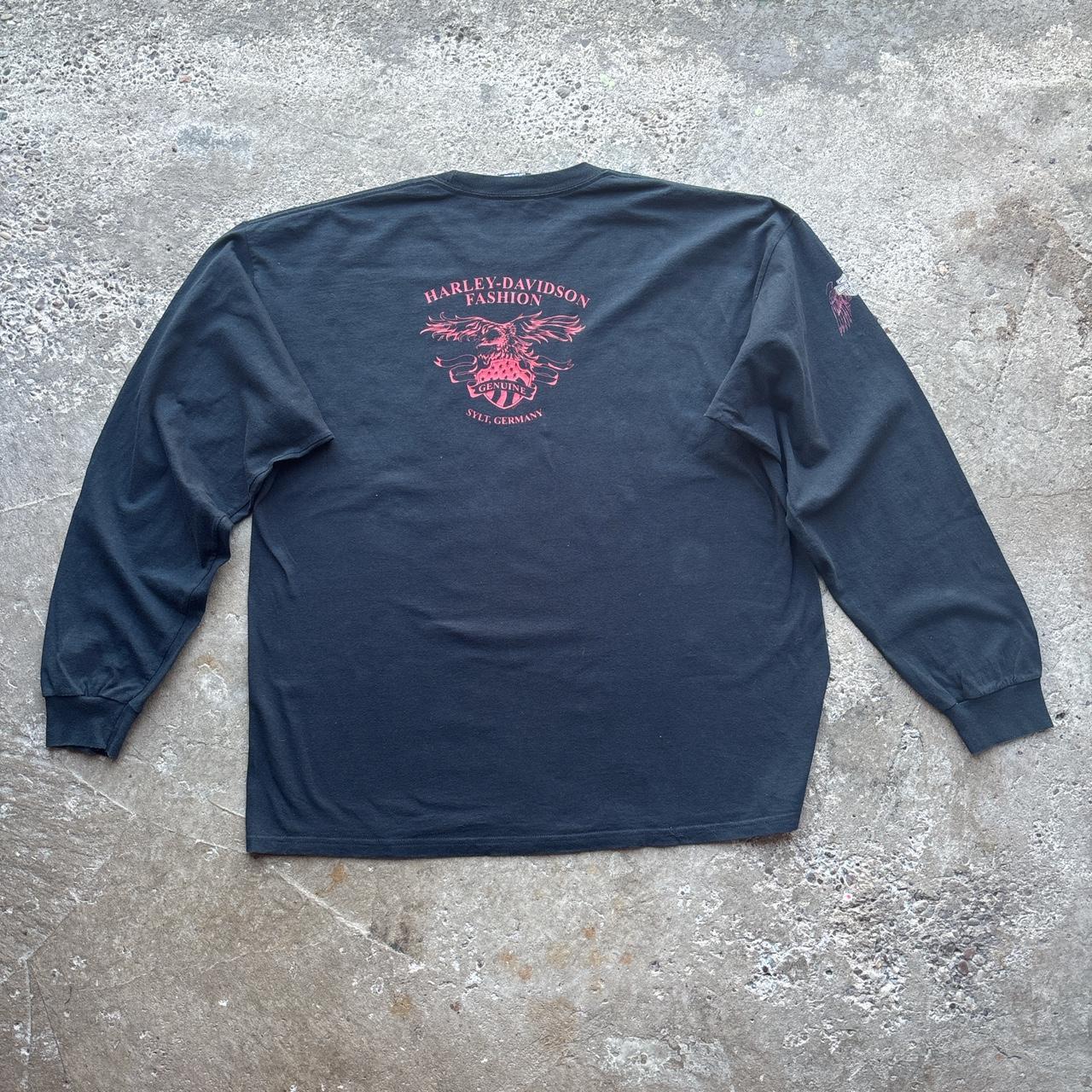 2007 Black Harley Davidson Long Sleeve top