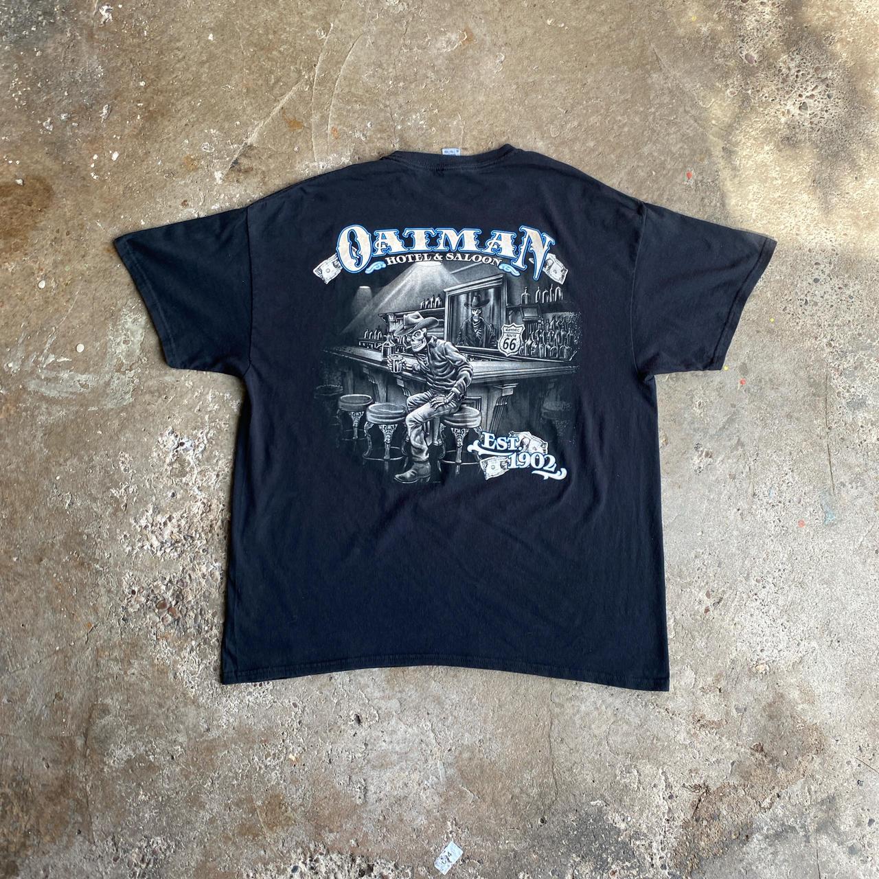 Black ‘Oatman’ Graphic Bar T-Shirt - XL