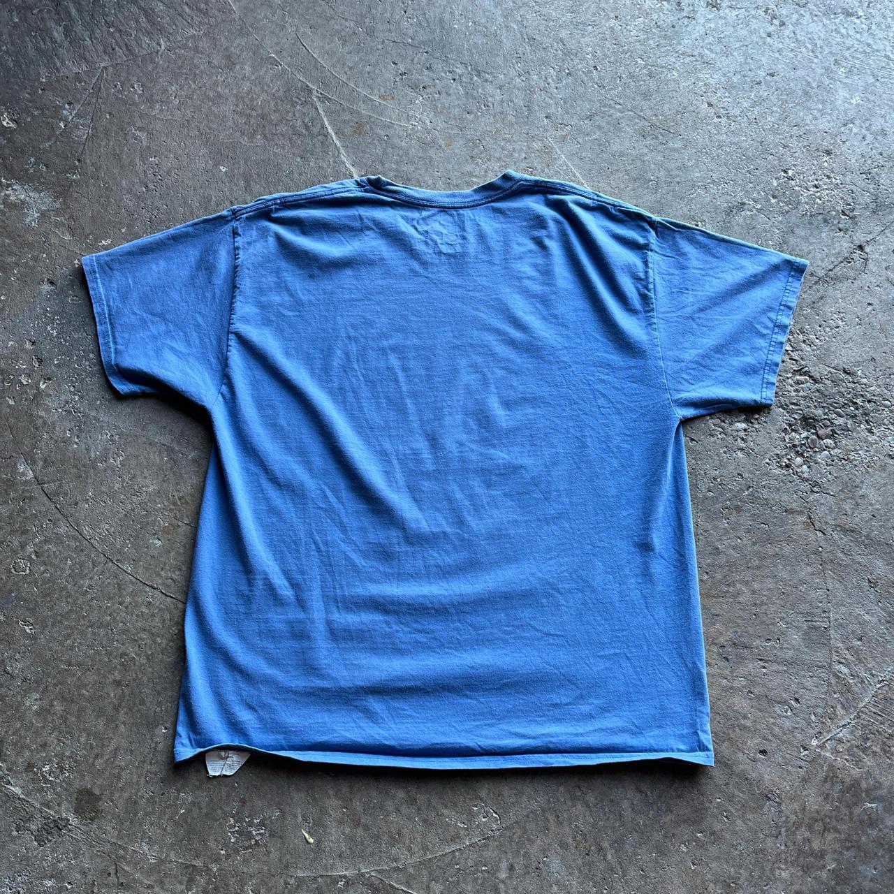 Vintage Blue Washed Pub T-shirt ‘Blues n Brews