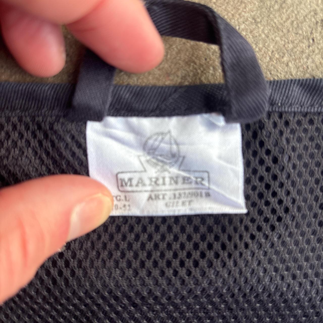 Vintage Navy Technical Multi Pocket Vest- XL