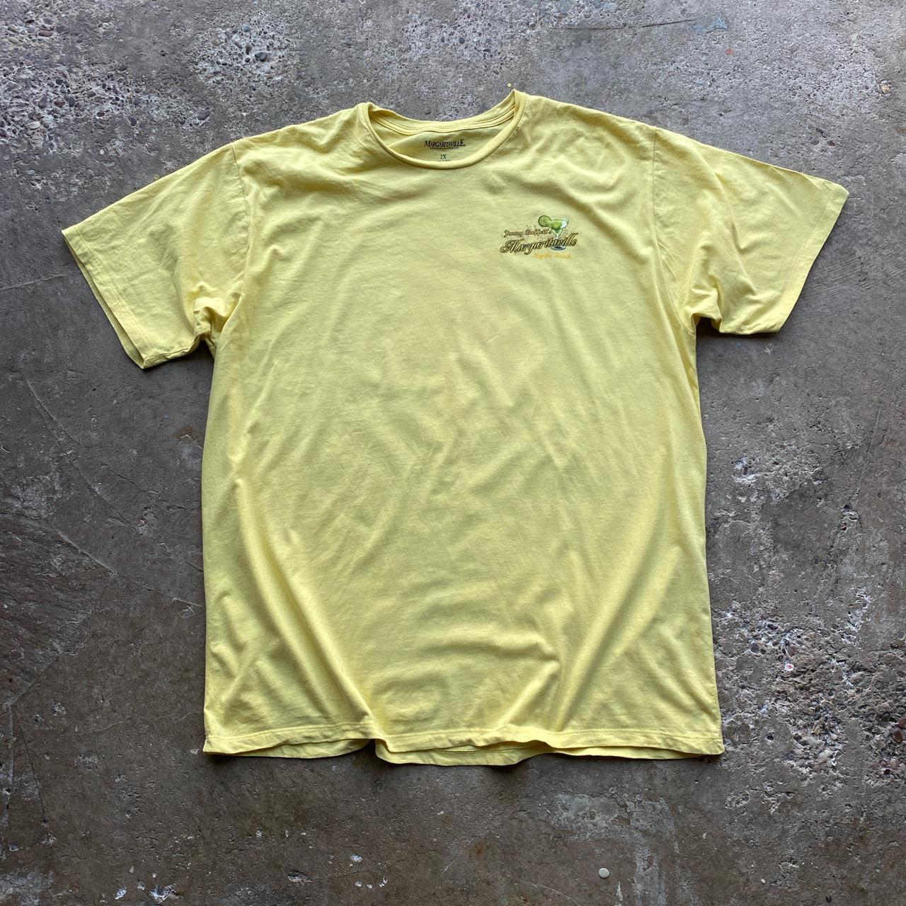 Yellow Margaritaville graphic tee - XXL