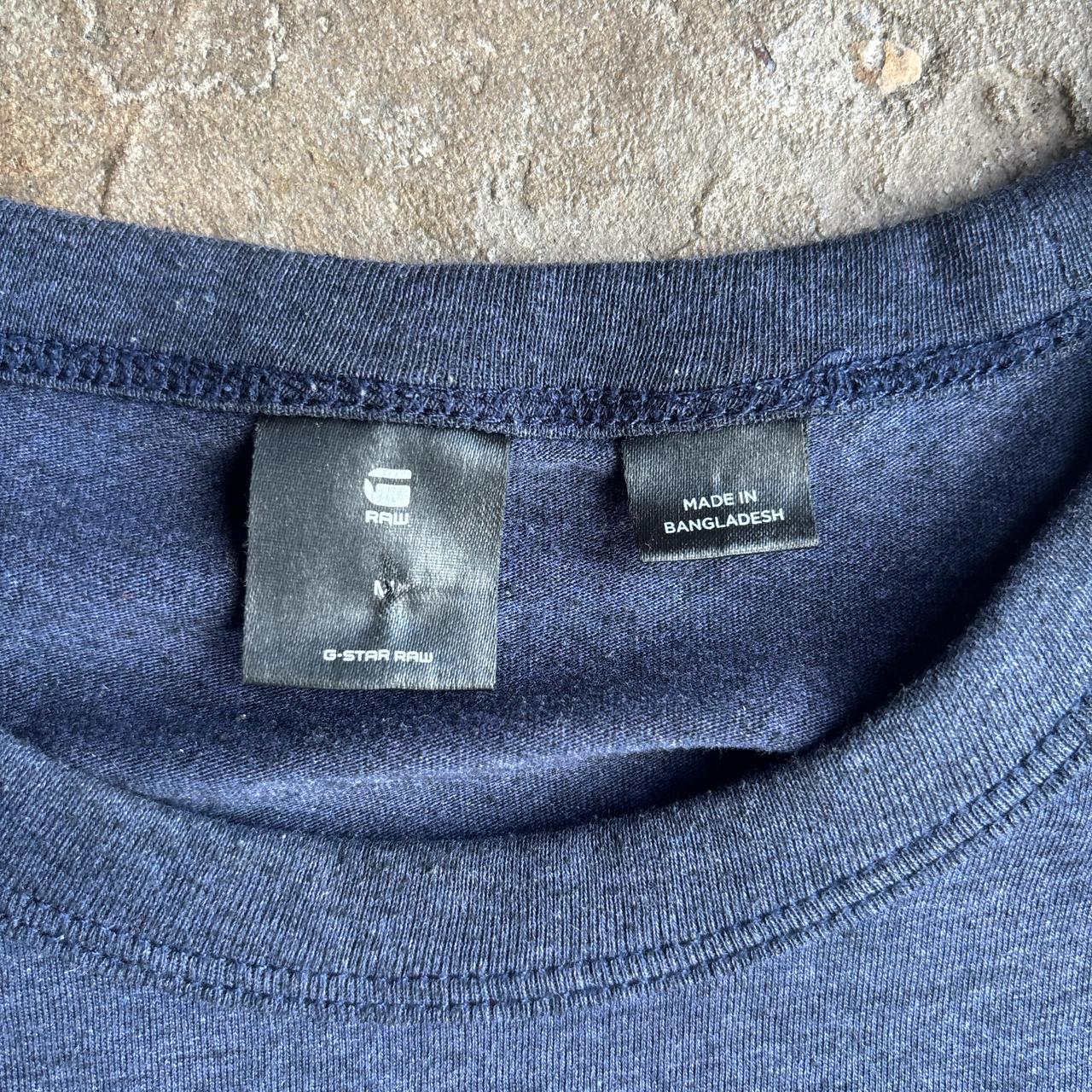 Navy G-STAR RAW Graphic T-Shirt