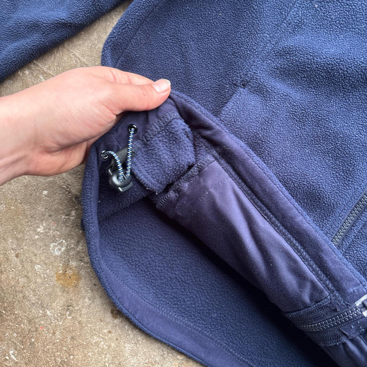 Navy Blue Sprayway zip-up fleece