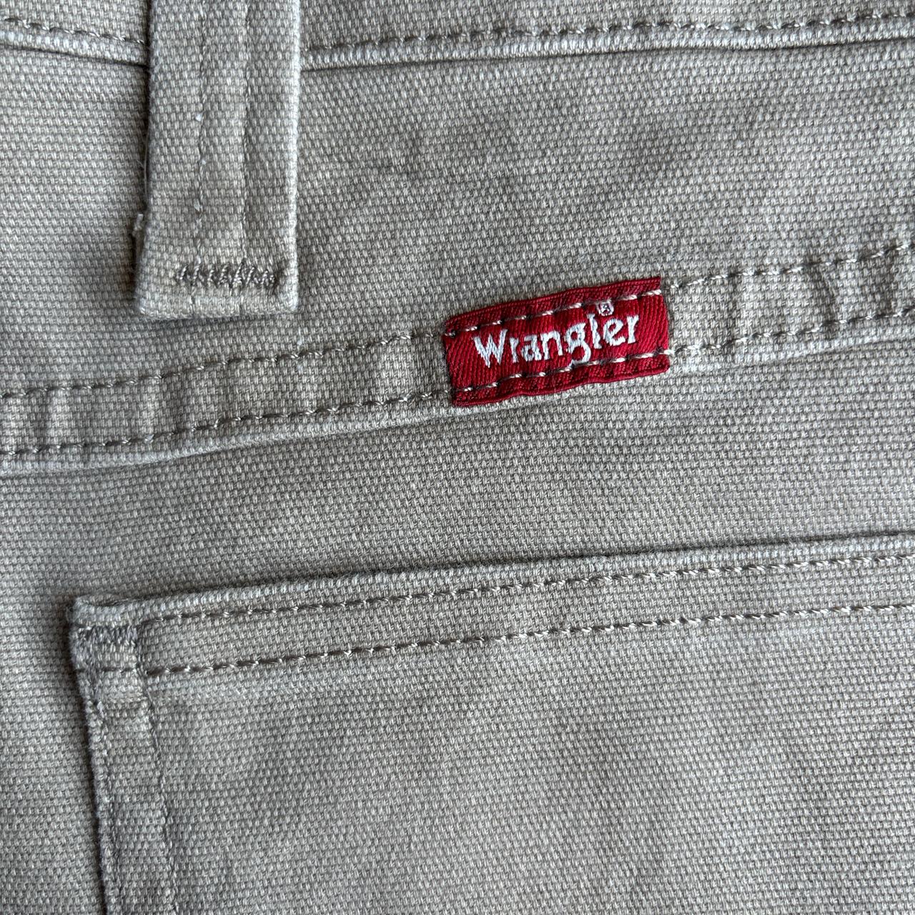 Tan Wrangler Carpenter Shorts