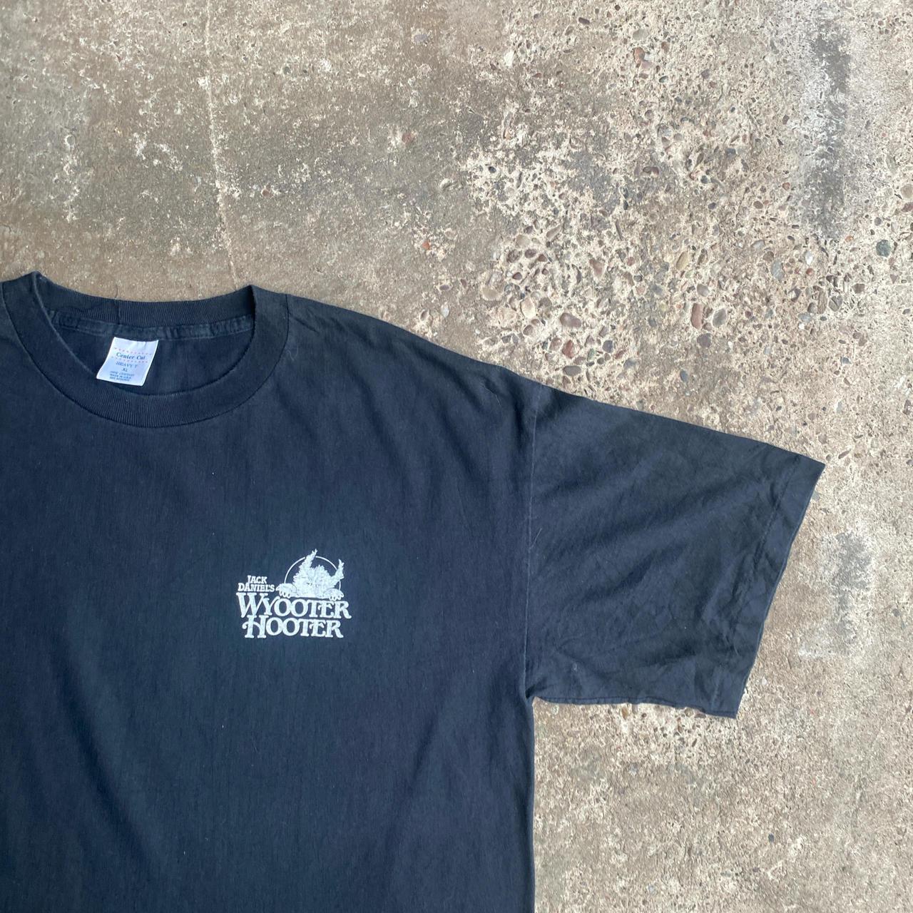 Black Vintage Jack Daniels Single Stitch T-Shirt