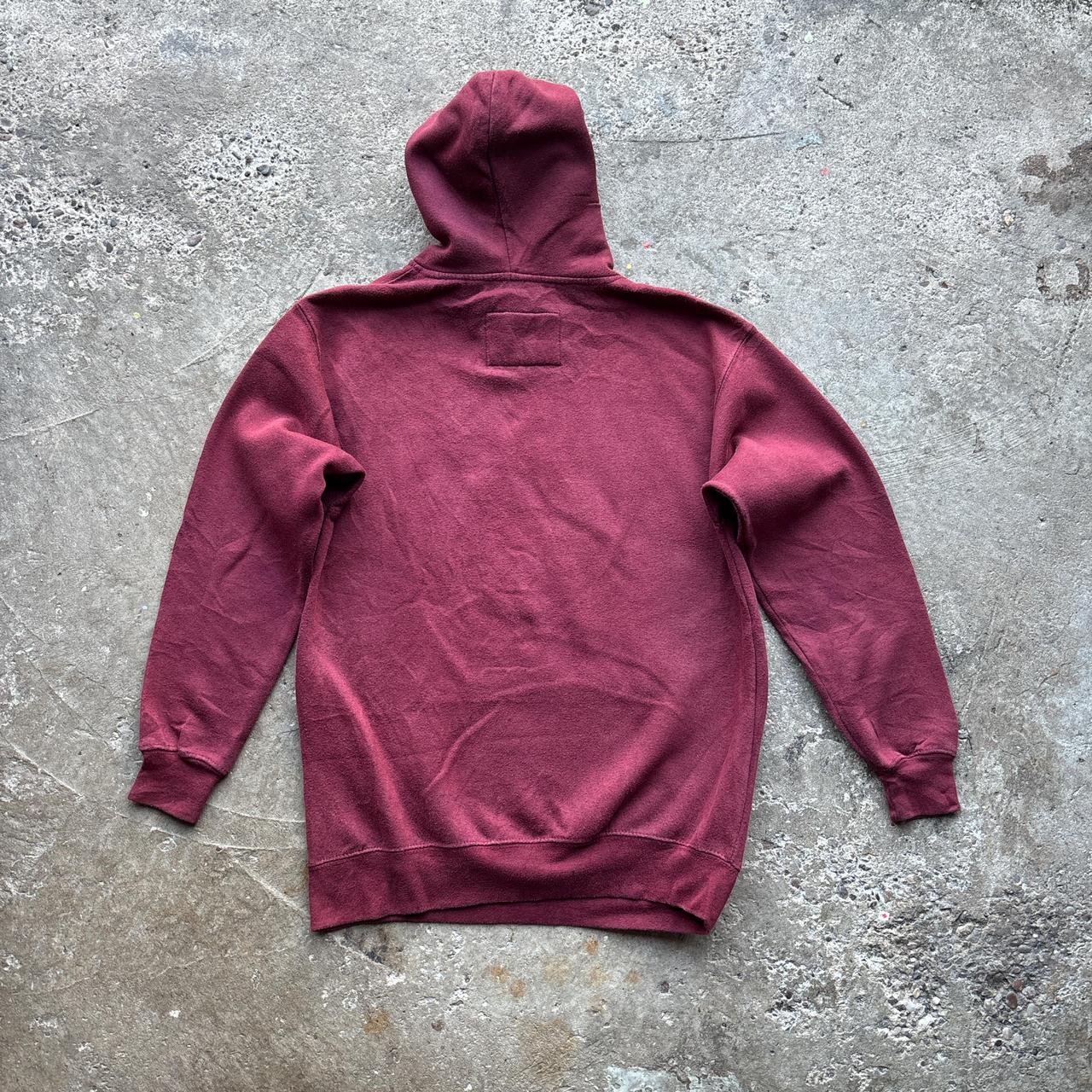Burgundy Harvard University hoody