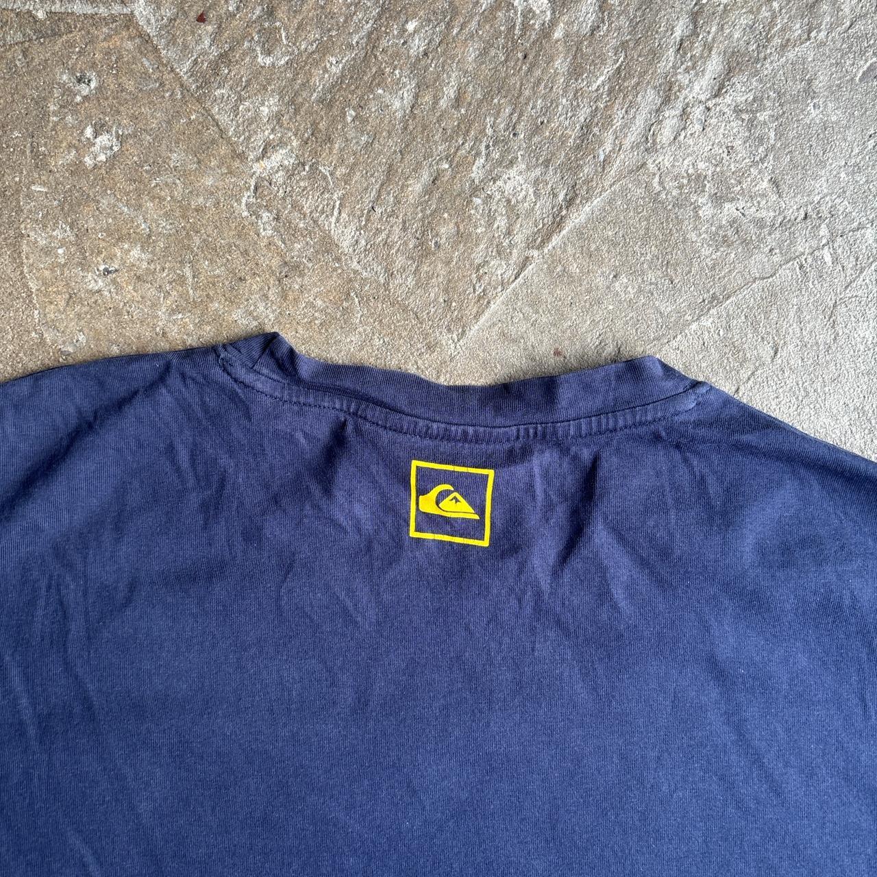 Navy Quicksilver Graphic T-Shirt