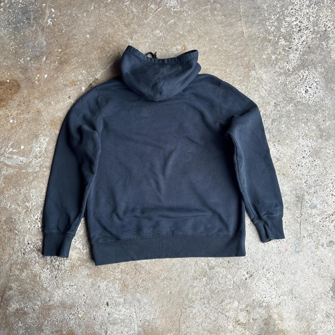 00s Black Nike Air Graphic Hoodie - XL